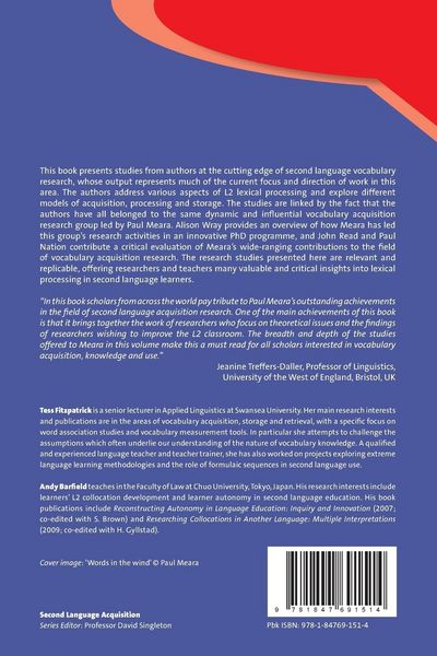 Produktbild: Lexical Processing in Second Language Learners