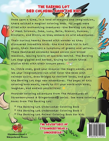 Produktbild: The Barking Lot Bird Coloring Book for Kids