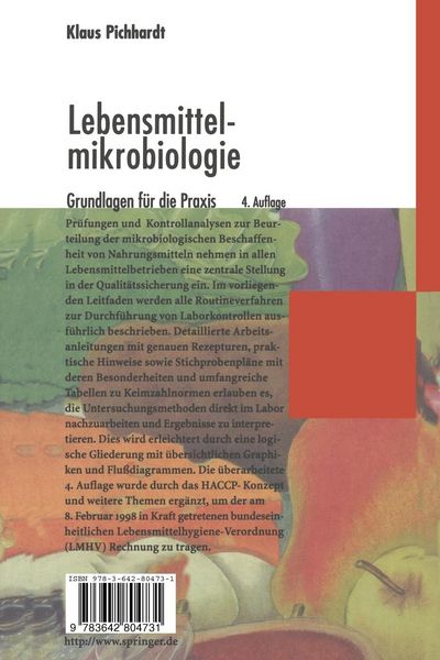 Produktbild: Lebensmittelmikrobiologie
