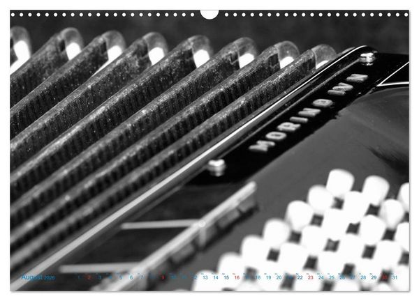 Produktbild: Akkordeon - close up (Wandkalender 2026 DIN A3 quer), CALVENDO Monatskalender