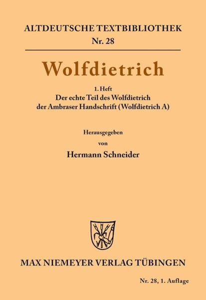 Produktbild: Wolfdietrich