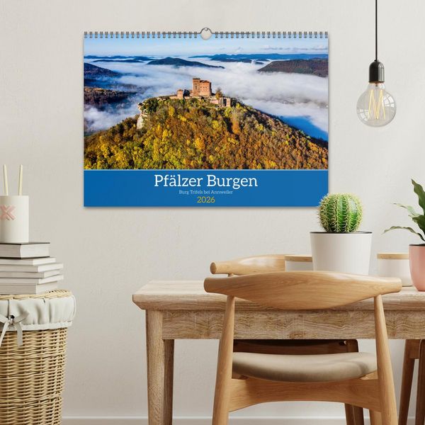 Produktbild: Pf&auml;lzer Burgen (Wandkalender 2026 DIN A3 quer), CALVENDO Monatskalender