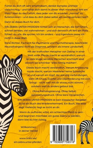 Produktbild: Ein Zebra unter Pferden