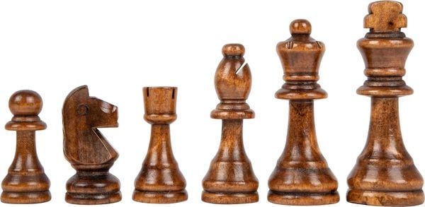 Produktbild: Small foot 11784 - Schach und Dame XL, Brettspiel, Holz