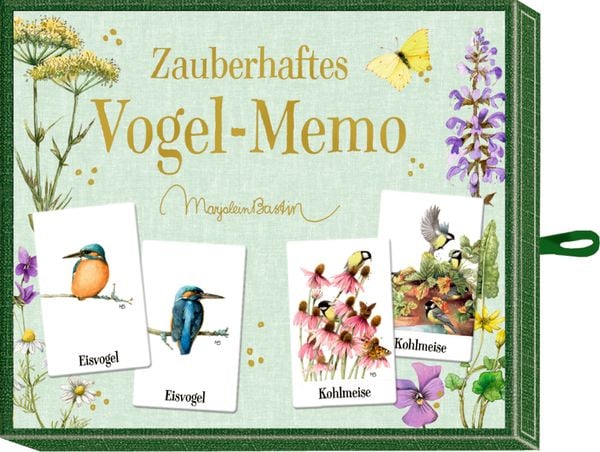 Produktbild: Schachtelspiel: Zauberhaftes Vogel-Memo (M. Bastin)