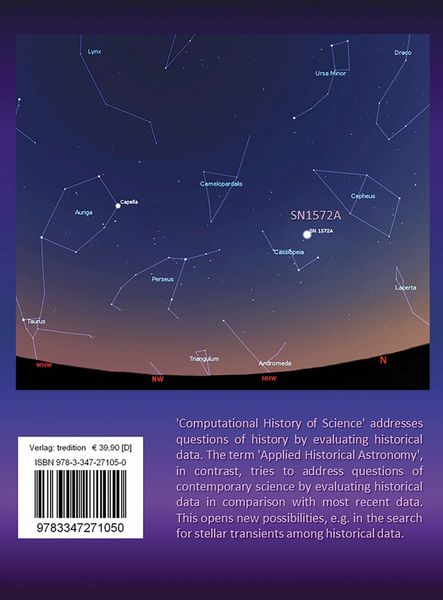 Produktbild: Applied and Computational Historical Astronomy. Angewandte und computergest&uuml;tzte historische Astronomie.