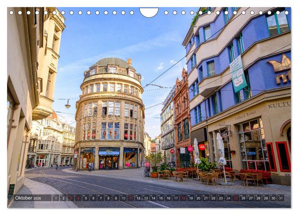 Produktbild: Ein Blick auf Halle an der Saale (Wandkalender 2026 DIN A4 quer), CALVENDO Monatskalender