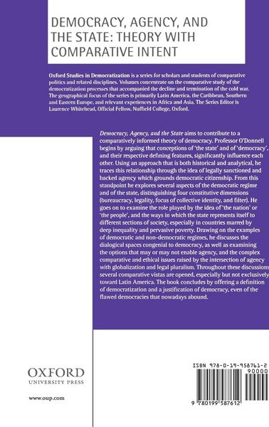 Produktbild: Democracy, Agency, and the State