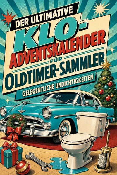 Produktbild: Der ultimative Klo-Adventskalender f&uuml;r Oldtimer-Sammler