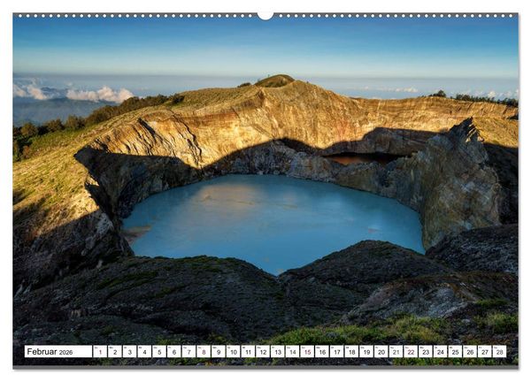 Produktbild: Indonesien - Inselparadies Flores & Komodo (hochwertiger Premium Wandkalender 2026 DIN A2 quer), Kunstdruck in Hochglanz