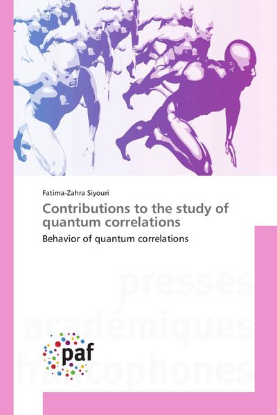 Produktbild: Contributions to the study of quantum correlations