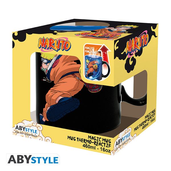 Produktbild: NARUTO - Mug Heat Change - 460 ml- Naruto & Sasuke - cardboard