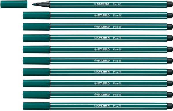 Produktbild: STABILO Filzstift Pen 68 blaugr&uuml;n