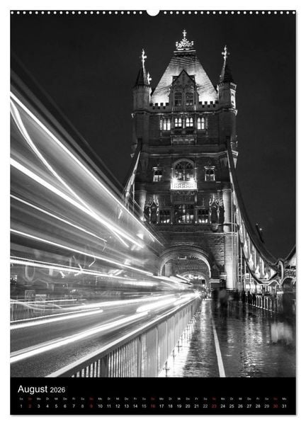 Produktbild: Big City London (hochwertiger Premium Wandkalender 2026 DIN A2 hoch), Kunstdruck in Hochglanz