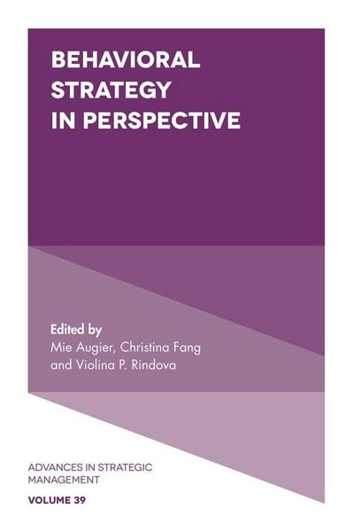 Produktbild: Behavioral Strategy in Perspective