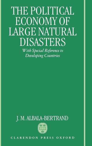 Produktbild: Political Economy of Large Natural Disasters