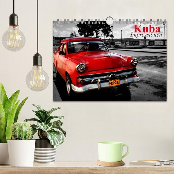 Produktbild: Kuba &bull; Impressionen (Wandkalender 2026 DIN A4 quer), CALVENDO Monatskalender