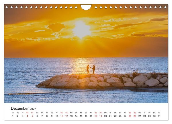 Produktbild: Magische Sonnenunterg&auml;nge (Wandkalender 2027 DIN A4 quer), CALVENDO Monatskalender