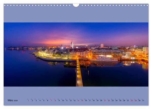 Produktbild: Bodensee Weitblicke (Wandkalender 2026 DIN A3 quer), CALVENDO Monatskalender