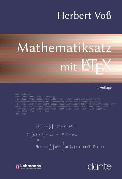 Produktbild: Mathematiksatz mit LaTeX