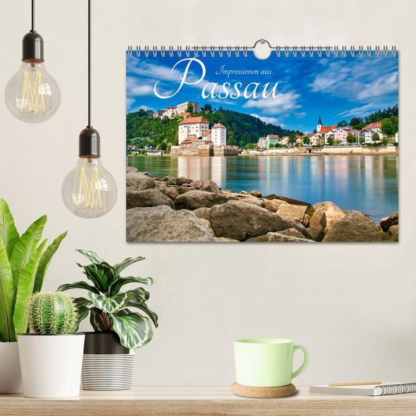 Produktbild: Impressionen aus Passau (Wandkalender 2026 DIN A4 quer), CALVENDO Monatskalender