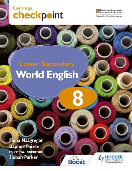Produktbild: Cambridge Checkpoint Lower Secondary World English Student's Book 8