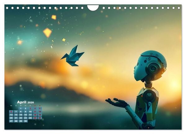 Produktbild: Zwischen Sternenstaub und Stille (Wandkalender 2026 DIN A4 quer), CALVENDO Monatskalender
