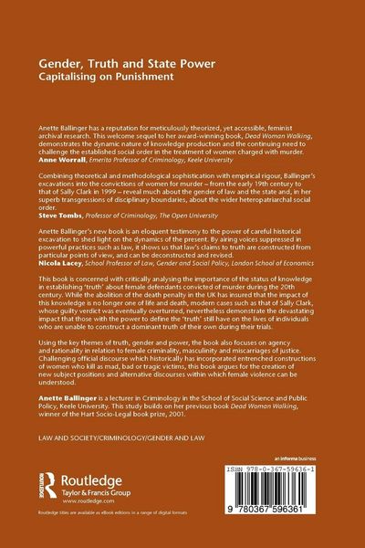 Produktbild: Gender, Truth and State Power