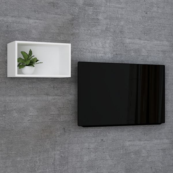 Produktbild: Holz Wandregal H&auml;ngeregal Wandboard Regal Arila S