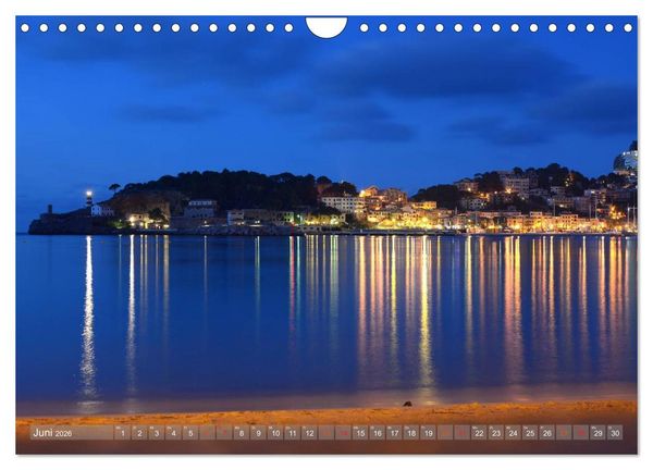 Produktbild: Mallorca Zauberhaftes Licht (Wandkalender 2026 DIN A4 quer), CALVENDO Monatskalender
