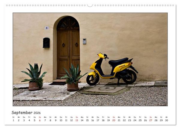 Produktbild: Toskana-Impressionen (hochwertiger Premium Wandkalender 2026 DIN A2 quer), Kunstdruck in Hochglanz