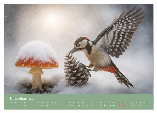 Produktbild: In feuchter Mission - Mistwetter Geschichten (Tischkalender 2026 DIN A5 quer), CALVENDO Monatskalender