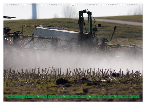 Produktbild: Landwirtschaft - Maschinen im Einsatz (Wandkalender 2026 DIN A2 quer), CALVENDO Monatskalender