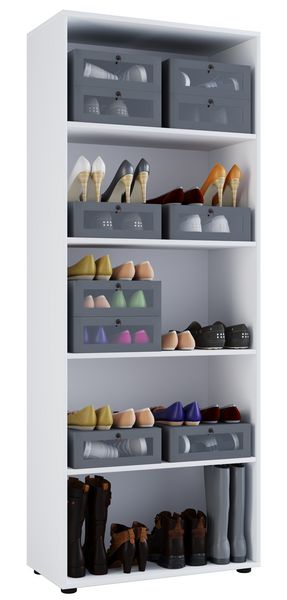Produktbild: Holz Kleiderschrank Schuhschrank Vandol