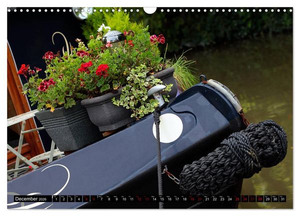Produktbild: Narrowboats (Wall Calendar 2026 DIN A3 landscape), CALVENDO 12 Month Wall Calendar