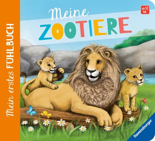 Mein erstes Fühlbuch: Meine Zootiere, Gebundene Ausgabe von Sandra Grimm, Ravensburger Verlag GmbH, 978-3-473-41796-4