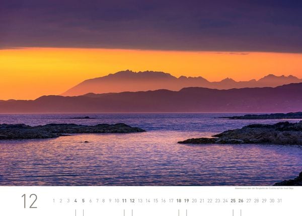 Produktbild: Schottland Exklusivkalender 2027