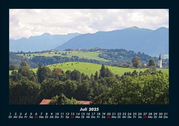 Produktbild: Berglandschaften 2025 Fotokalender DIN A4