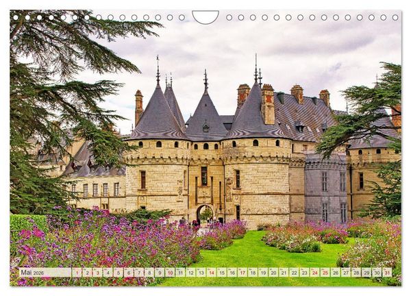 Produktbild: Romantisches Loiretal (Wandkalender 2026 DIN A4 quer), CALVENDO Monatskalender