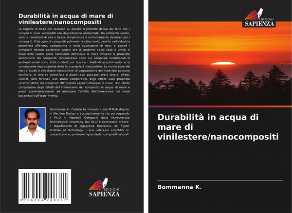 Produktbild: Durabilit&agrave; in acqua di mare di vinilestere/nanocompositi