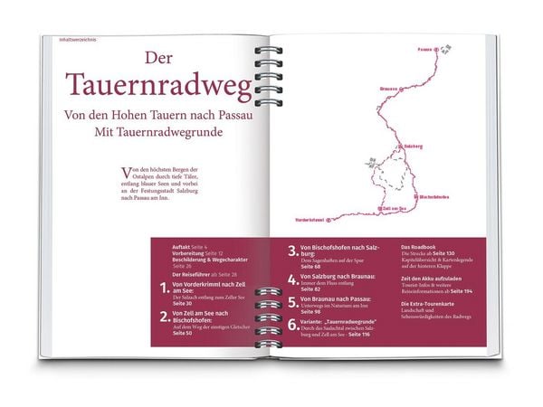 Produktbild: KOMPASS Radreisef&uuml;hrer Tauernradweg