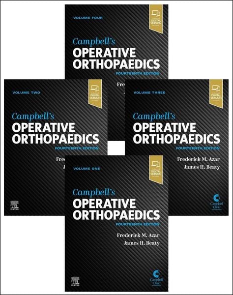 Produktbild: Azar, F: Campbell's Operative Orthopaedics, 4-Volume Set
