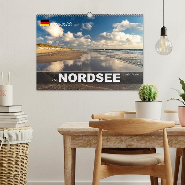 Produktbild: Meerblick - die Nordsee (Wandkalender 2027 DIN A3 quer), CALVENDO Monatskalender