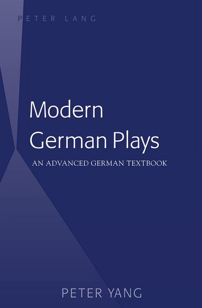 Produktbild: Modern German Plays