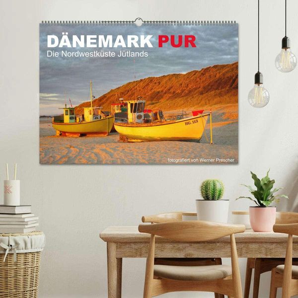 Produktbild: D&auml;nemark Pur (Wandkalender 2026 DIN A2 quer), CALVENDO Monatskalender