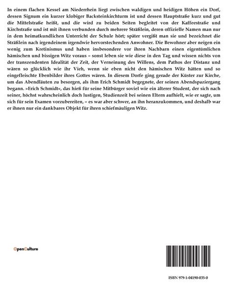 Produktbild: Ein verbummelter Student
