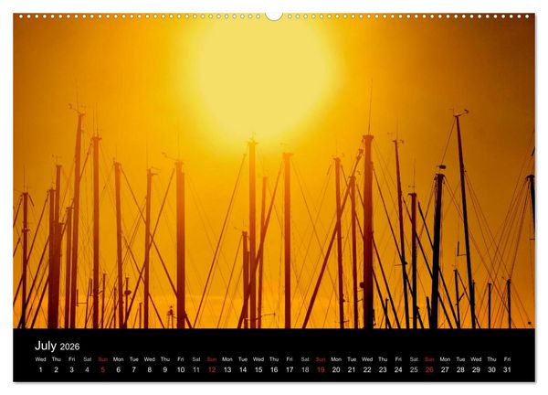 Produktbild: Marseille in my Heart (High Quality Premium Wall Calendar 2026 DIN A2 landscape),CALVENDO 12 Month Wall Calendar