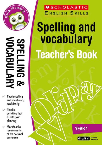 Produktbild: Spelling and Vocabulary Teacher's Book (Year 1)