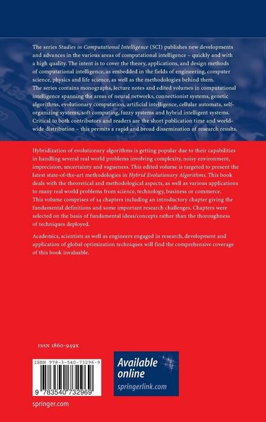 Produktbild: Hybrid Evolutionary Algorithms