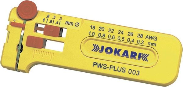 Produktbild: Jokari 40026 PWS-PLUS 003 Drahtabisolierer Geeignet f&uuml;r PVC-Dr&auml;hte, PTFE-Dr&auml;hte 0.1 mm (max)